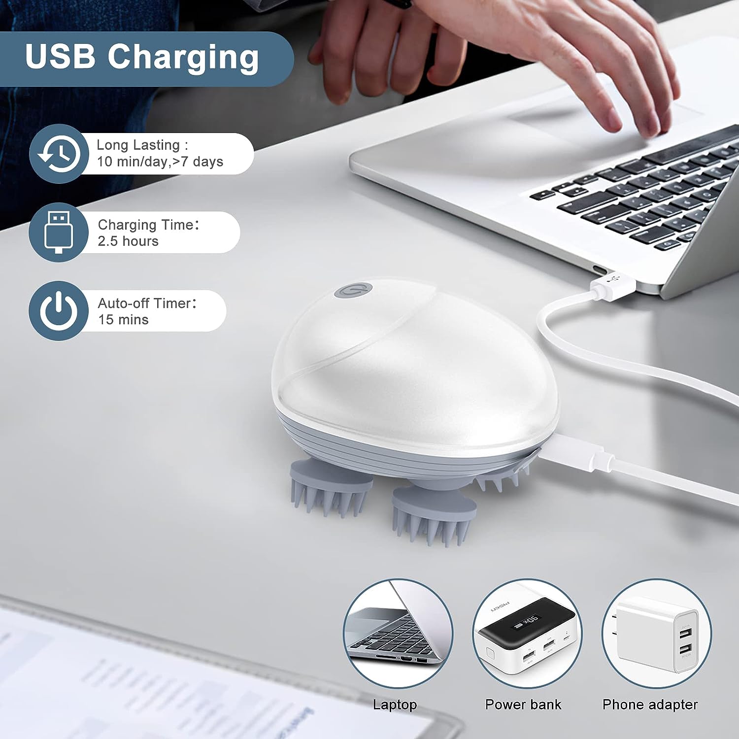 Electric head Massager