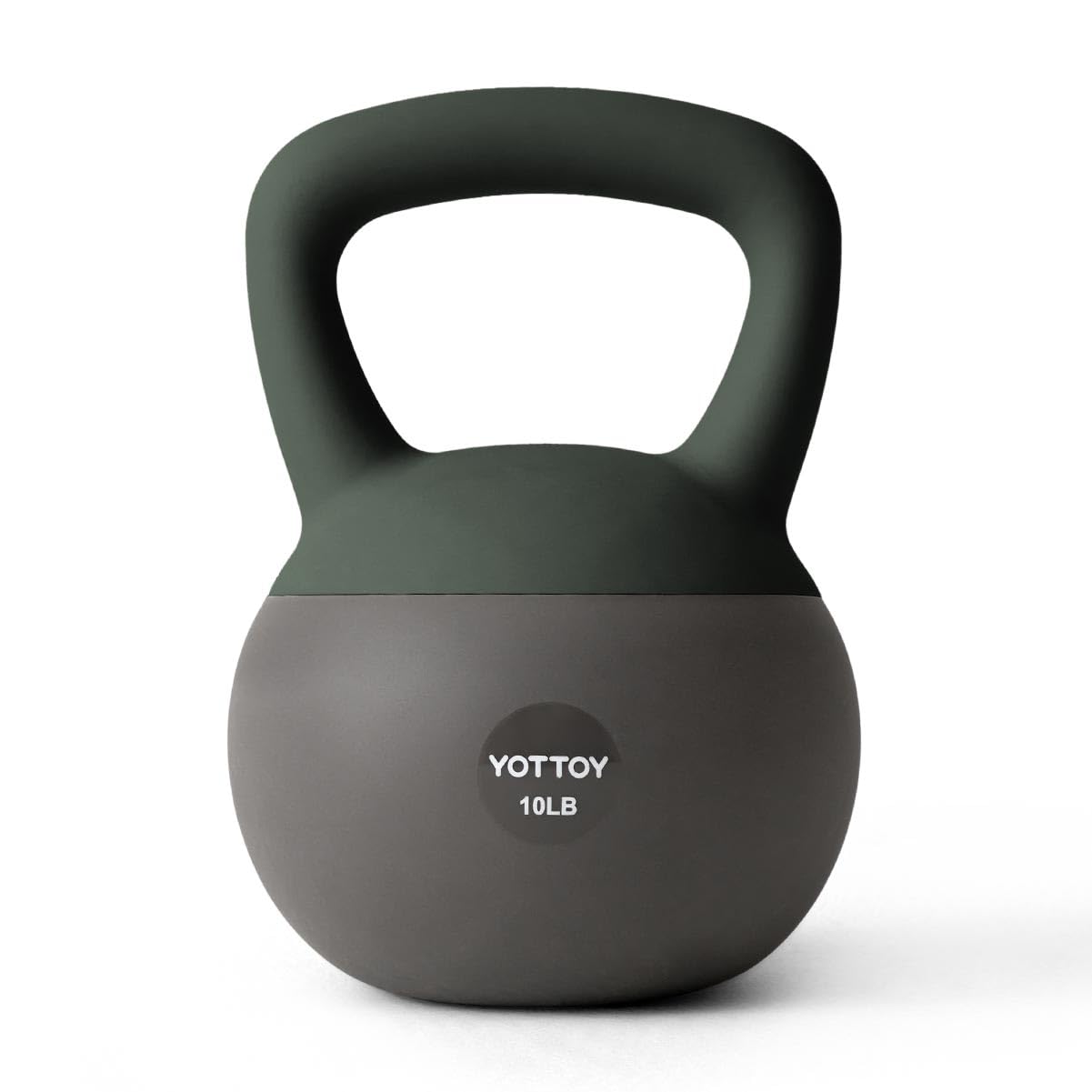YOTTOY Soft Kettlebells 10 lb kettlebell with Anti-Slip Base & Impact-Resistant