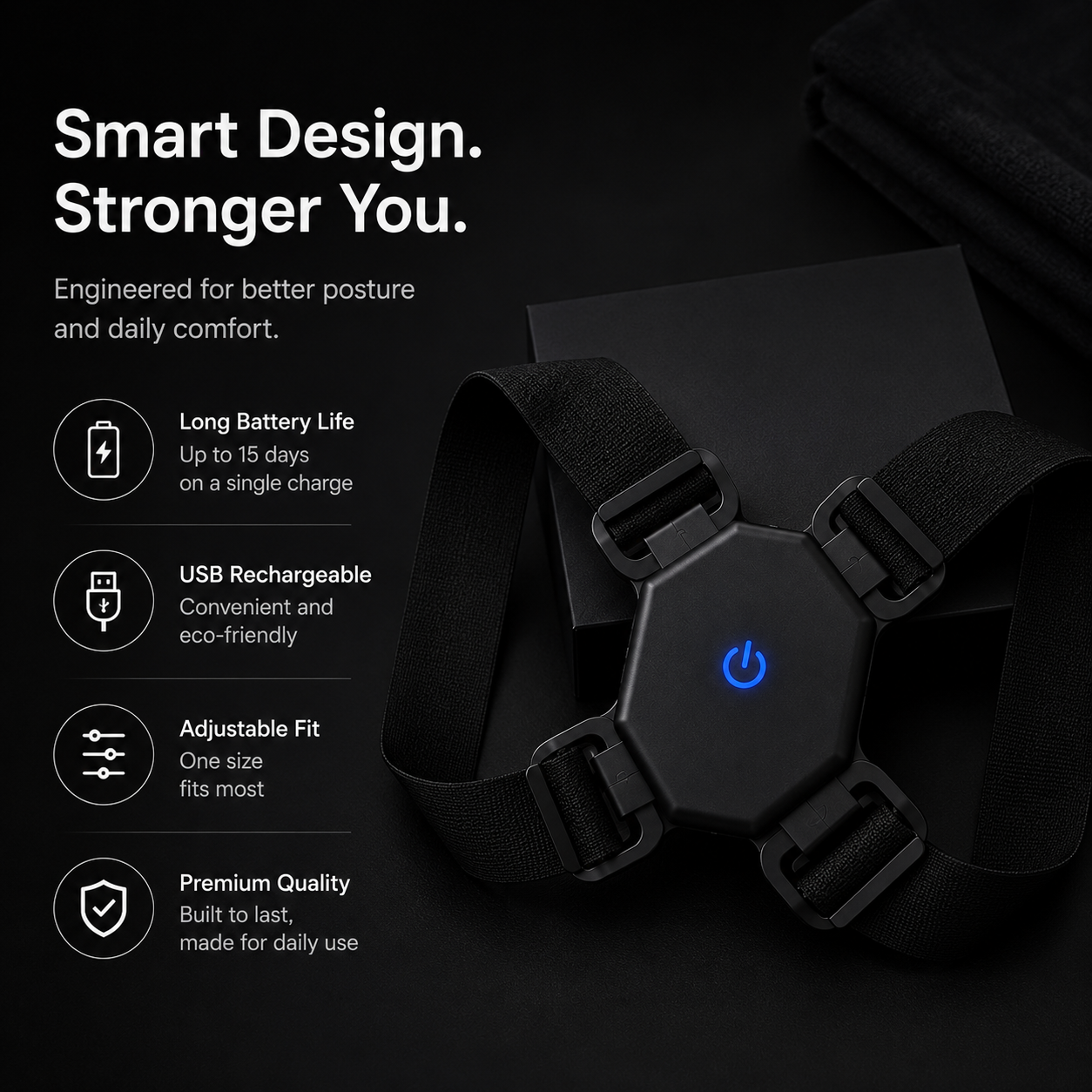 Posture Corrector Strap for Back Alignment