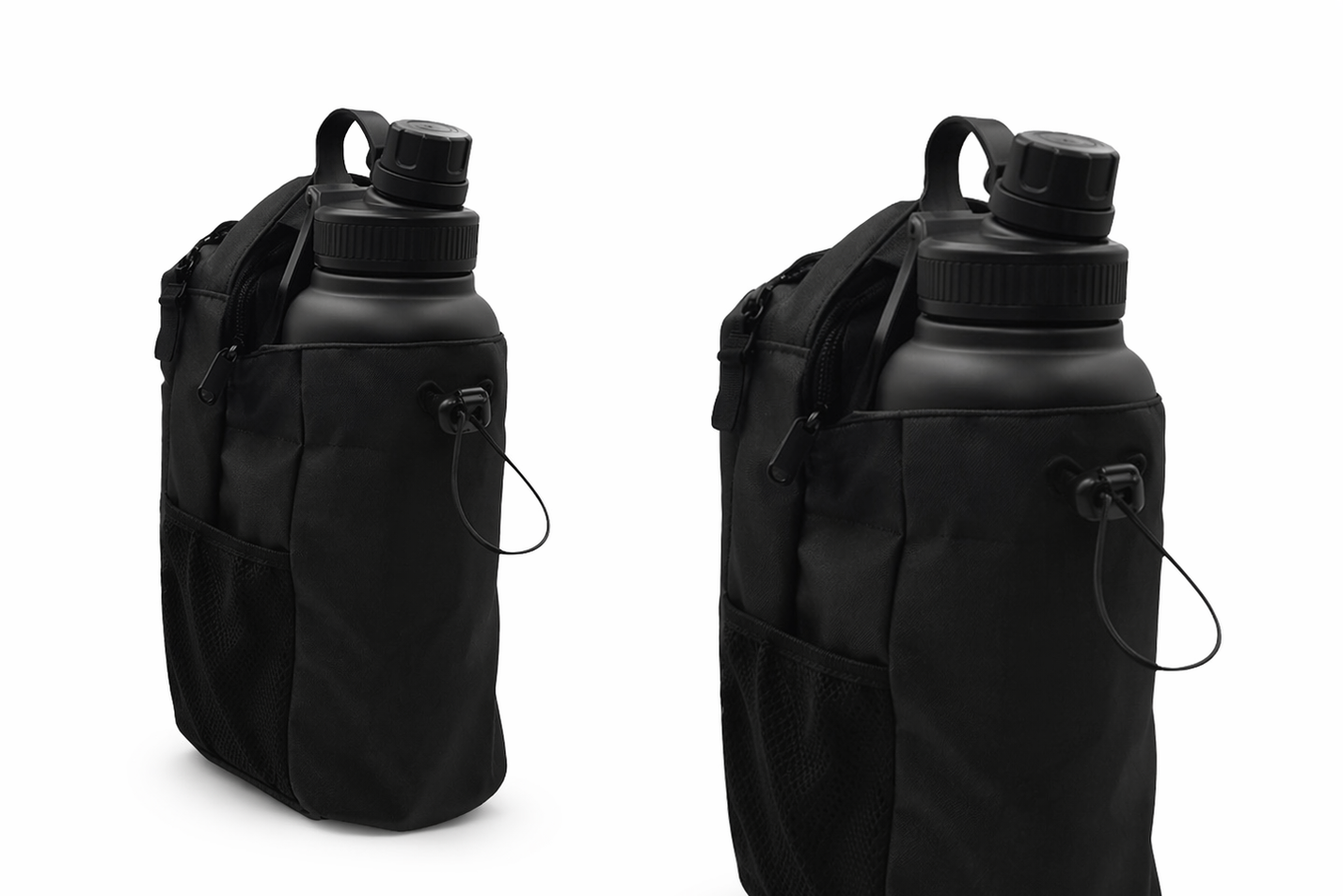 Gym Bag with Outdoor Kettle Holder