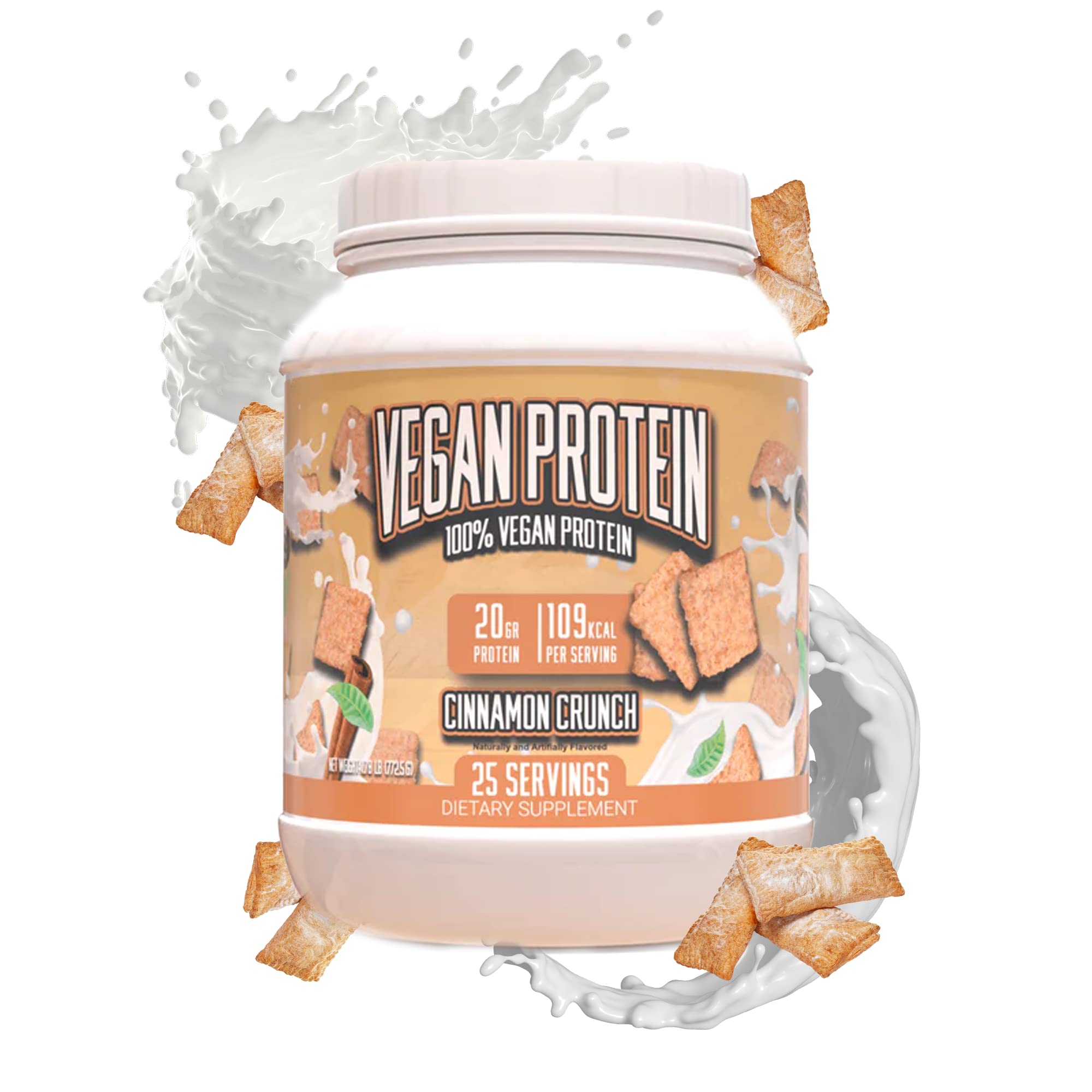 Vegan Protein Powder - Cinnamon Crunch - Superior Plant-