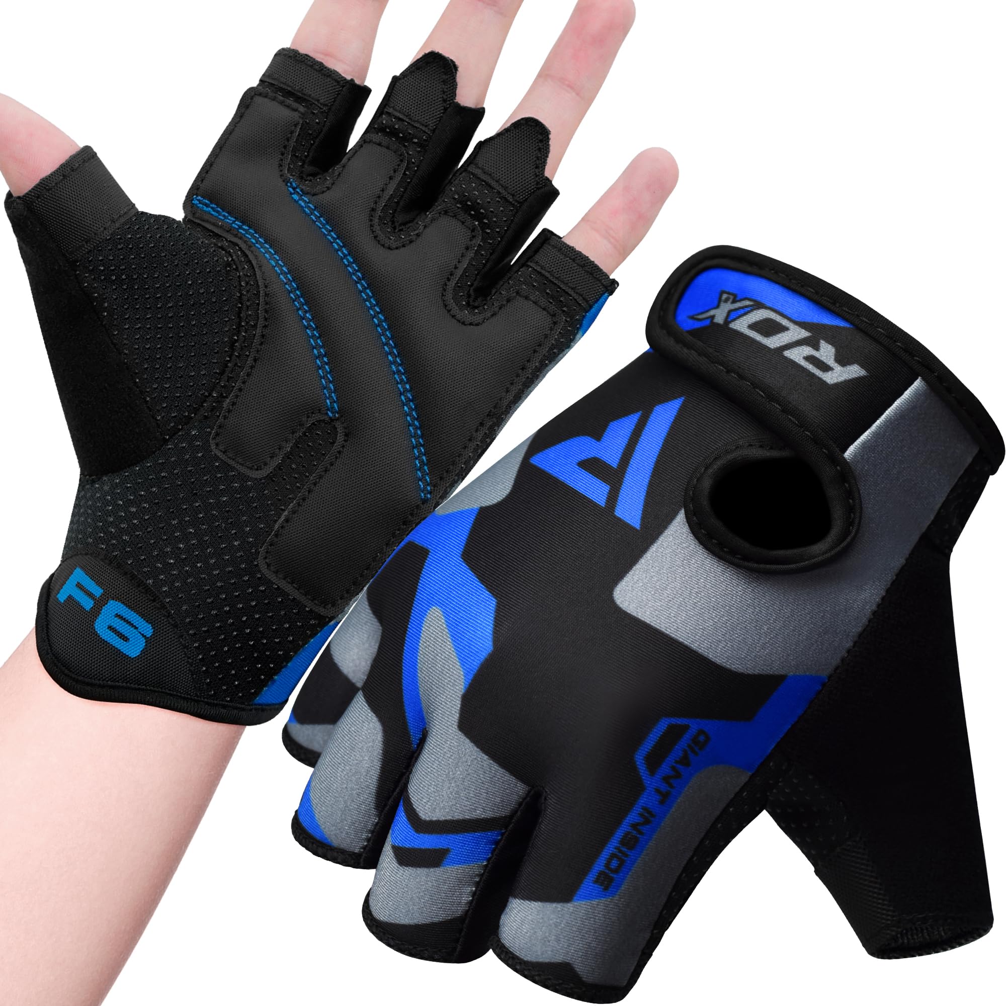 RDX Weight Lifting Gloves Women Fitness Workout Protection Elasticated Breathable Powerlifting Gym