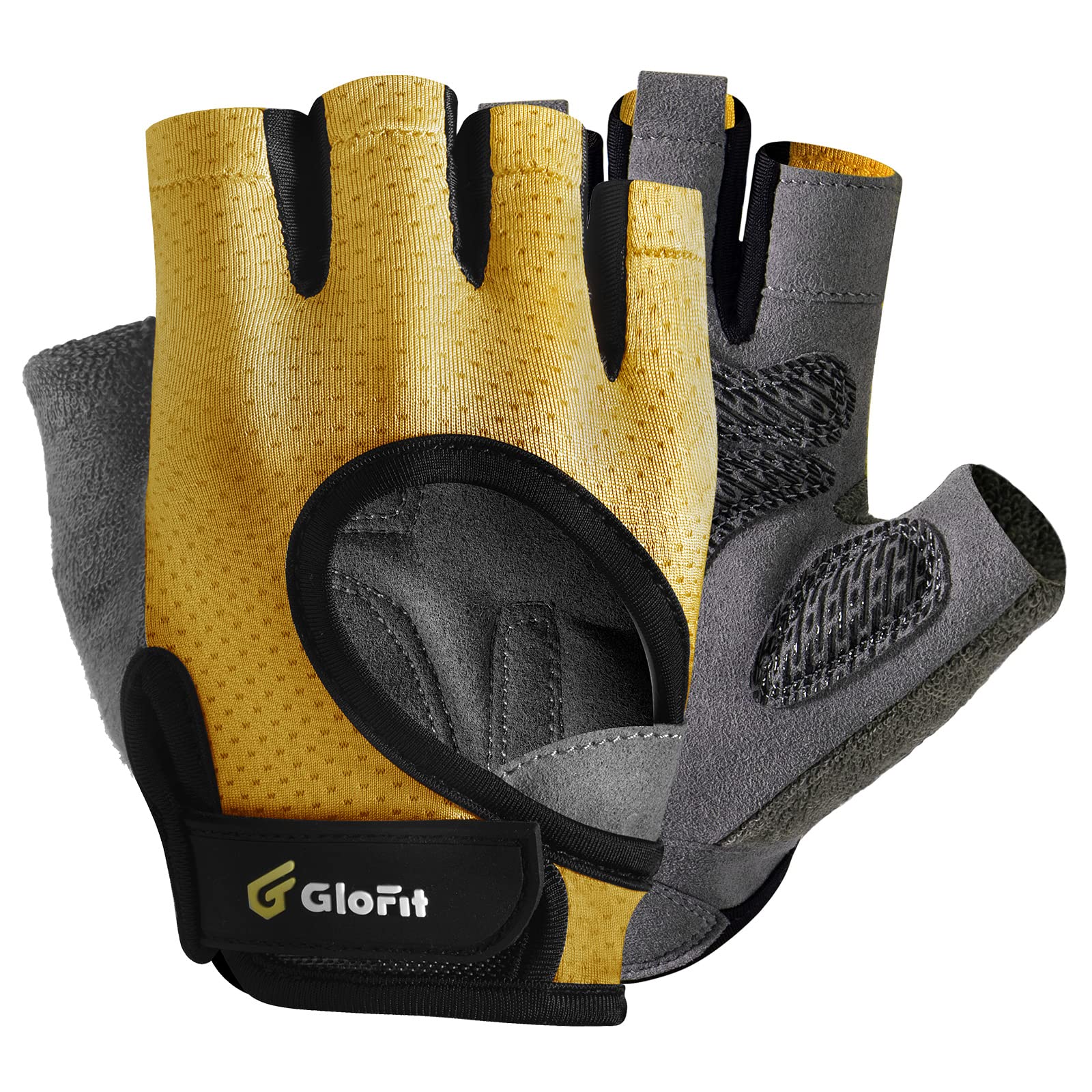 Gloves Light Weight Fingerless Powerlifting